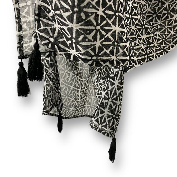 Kona Sol Sheer Swim Beach Cover Up Sz L - Picture 3 of 4